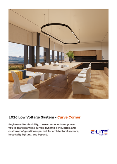 LINEX 26 Low Voltage System – Curve Corner